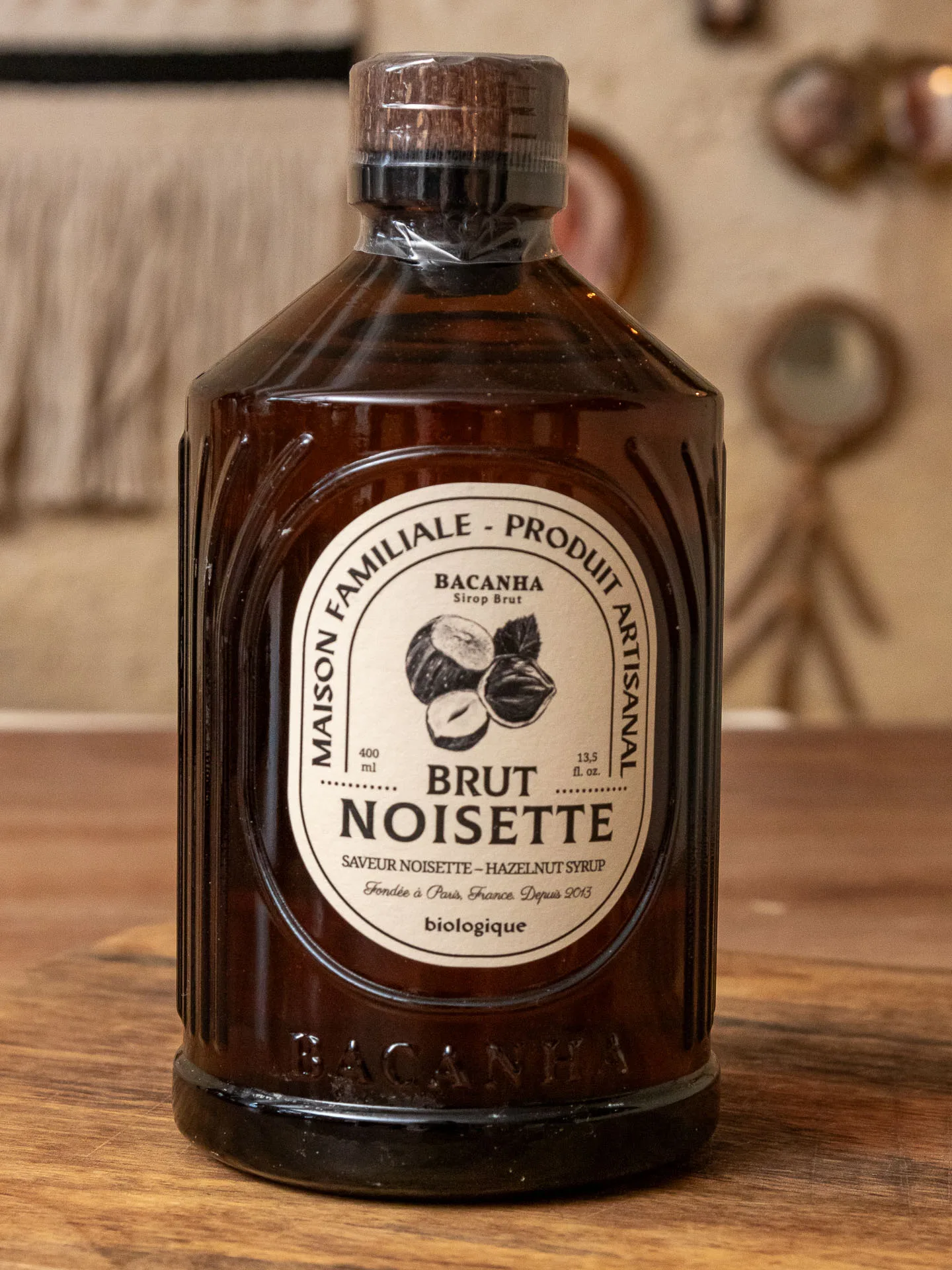 Image illustrative de l'article "Sirop de noisette Biologique"