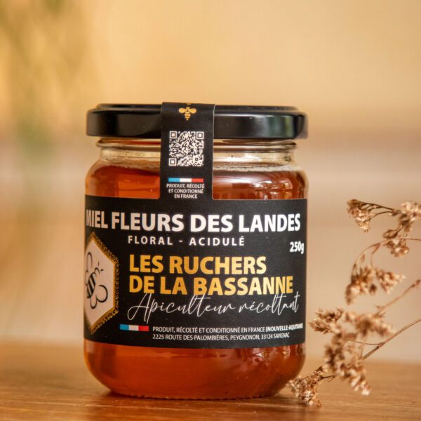 Image illustrative de l'article "Miel – Fleurs des Landes 250g"