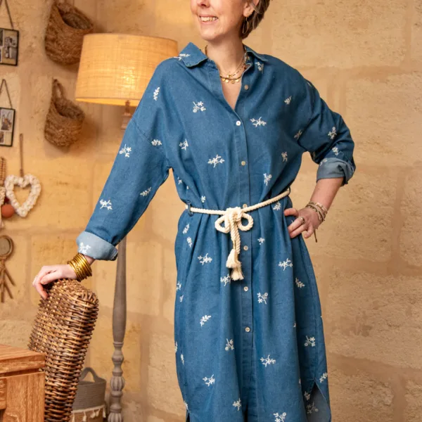 Image illustrative de l'article "Robe jean AMARANTHE"