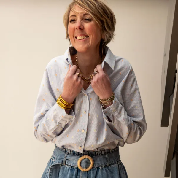 Image illustrative de l'article "Chemise rayée LEONIE"