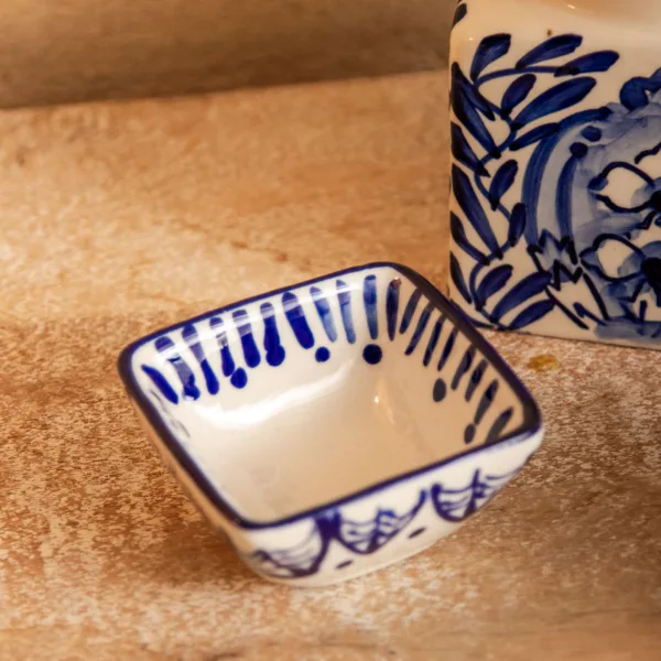 Image illustrative de l'article "Petit bol motif bleu, grès"