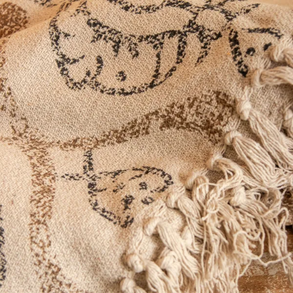 Image illustrative de l'article "Plaid nature, coton recyclé"