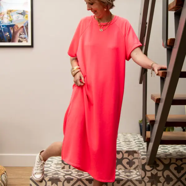 Image illustrative de l'article "Robe rose fluo GRENADE"