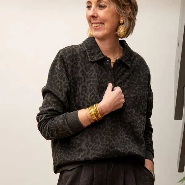 Image illustrative de l'article "Sweat Leo noir JACKIE"