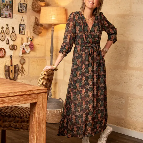 Image illustrative de l'article "Robe imprimée MIRABELLE"
