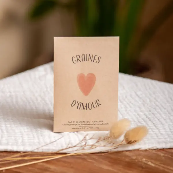 Image illustrative de l'article "Sachet de graines Graines d’amour"