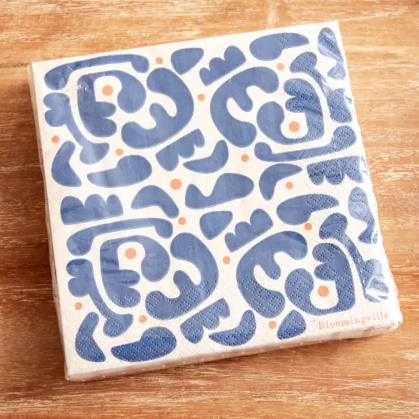 Image illustrative de l'article "Eviaya serviette bleu"