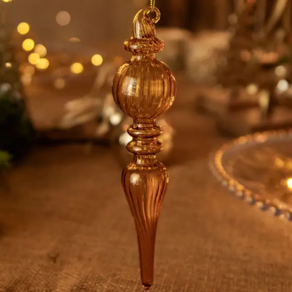 Image illustrative de l'article "Bibelot verre or strié AURALIA"