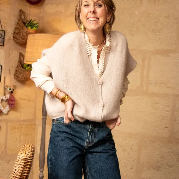 Image illustrative de l'article "Gilet sans manche beige ENORA"