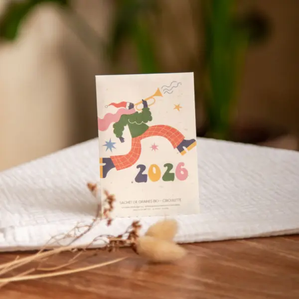 Image illustrative de l'article "Sachet de graines 2026"