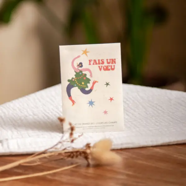 Image illustrative de l'article "Sachet de graines Fais un voeu"