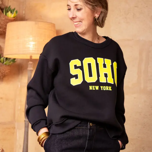 Image illustrative de l'article "Sweat bleu NOEMIE"