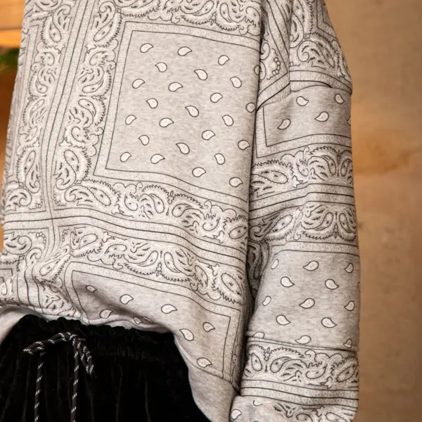 Image illustrative de l'article "Sweat bandana gris JADE"