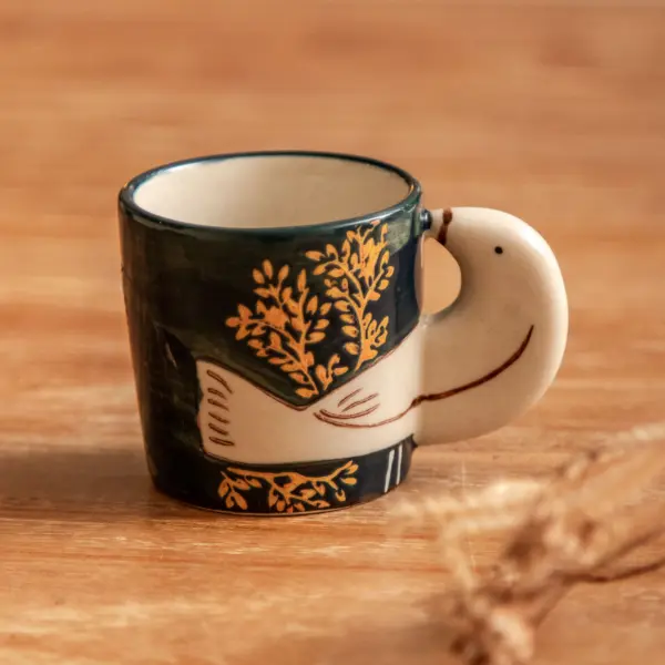 Image illustrative de l'article "Hezha Tasse mini, Blue, Grès"