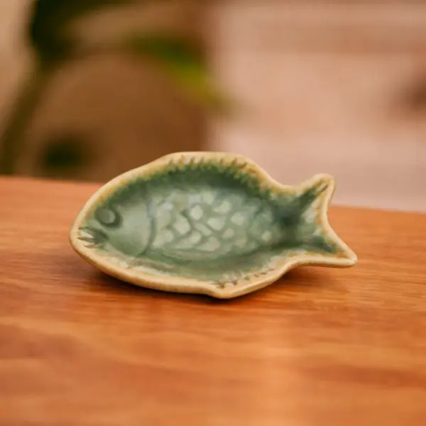 Image illustrative de l'article "Coupelle poisson verte"