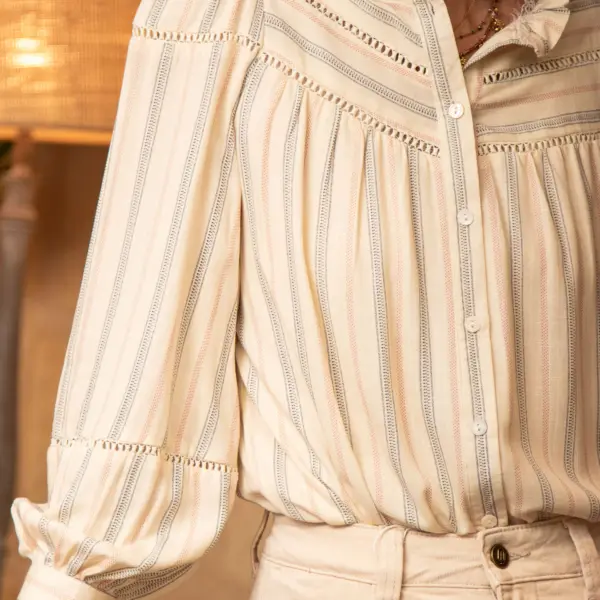 Image illustrative de l'article "Blouse rayée LEA"