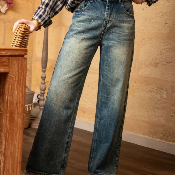 Image illustrative de l'article "Jean bleu droit GENEVE"