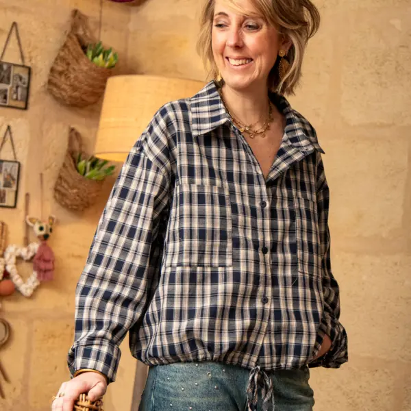 Image illustrative de l'article "Chemise carreaux CECILIA"