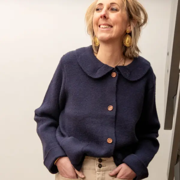 Image illustrative de l'article "Gilet marine PAULINE"