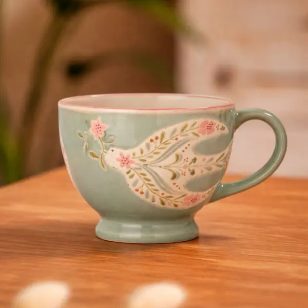 Image illustrative de l'article "Rosalynde Mug, Verte, Grès"