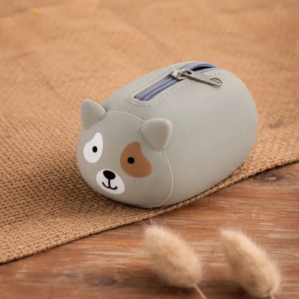 Image illustrative de l'article "Porte monnaies cute friends grise"