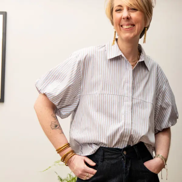 Image illustrative de l'article "Chemise rayée SCARLETT"