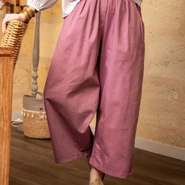 Image illustrative de l'article "Pantalon vieux rose LIMA"