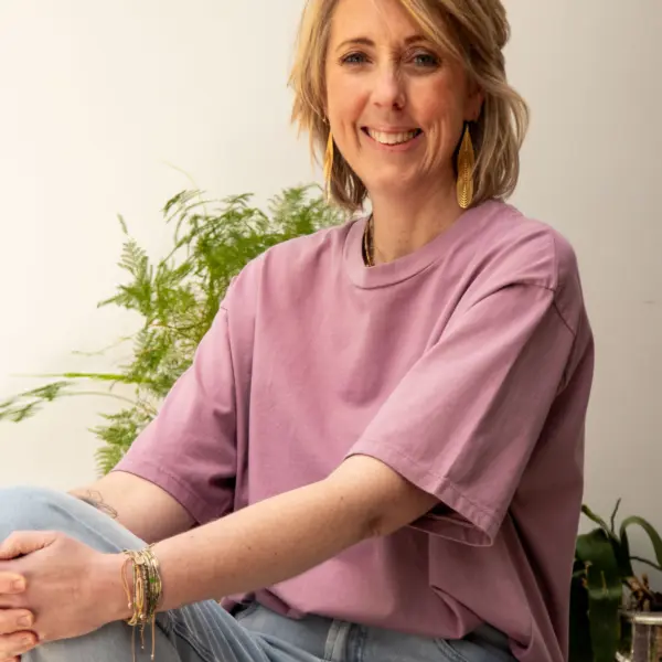 Image illustrative de l'article "T-shirt vieux rose KIM"