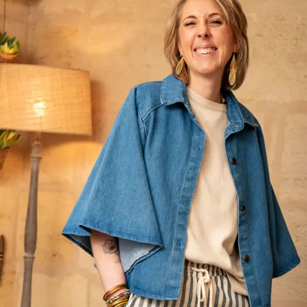 Image illustrative de l'article "Veste en jean SOPHIE"