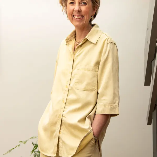 Image illustrative de l'article "Chemise en jean pistache NANCY"