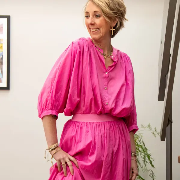 Image illustrative de l'article "Chemise rose FELICITA"