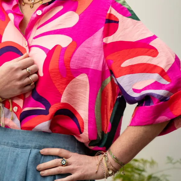 Image illustrative de l'article "Chemise imprimé multicolore NADIA"