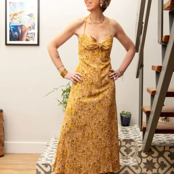 Image illustrative de l'article "Robe longue imprimé JASMIN"