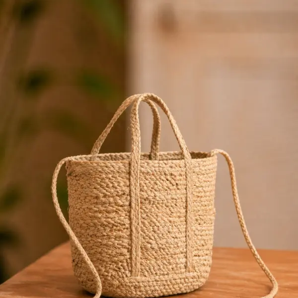 Image illustrative de l'article "Shopping bag jute S KOSA - PIECES"