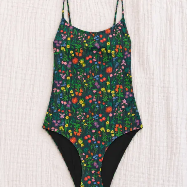 Image illustrative de l'article "Maillot 1 pièce pampa noir"