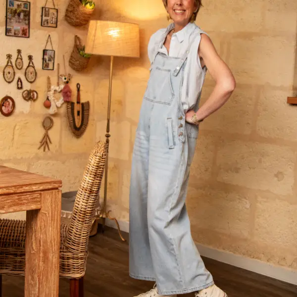 Image illustrative de l'article "Salopette en jean BILBAO"