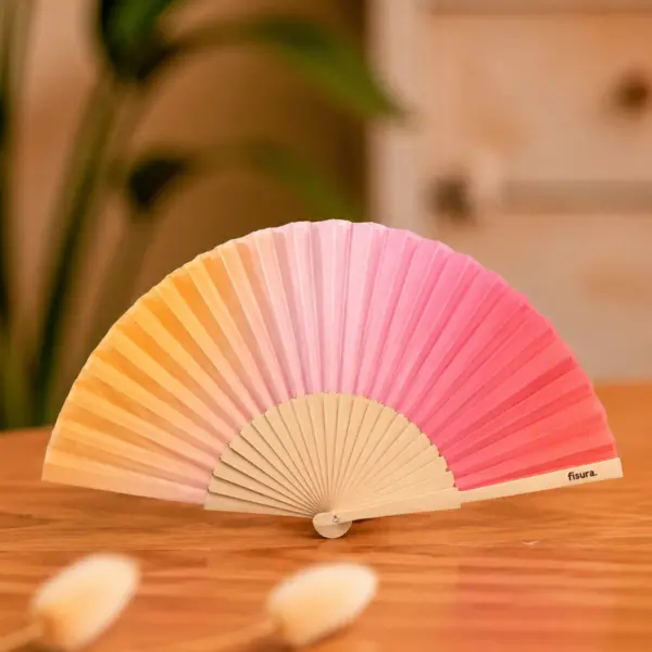 Image illustrative de l'article "Eventail degradé rose"