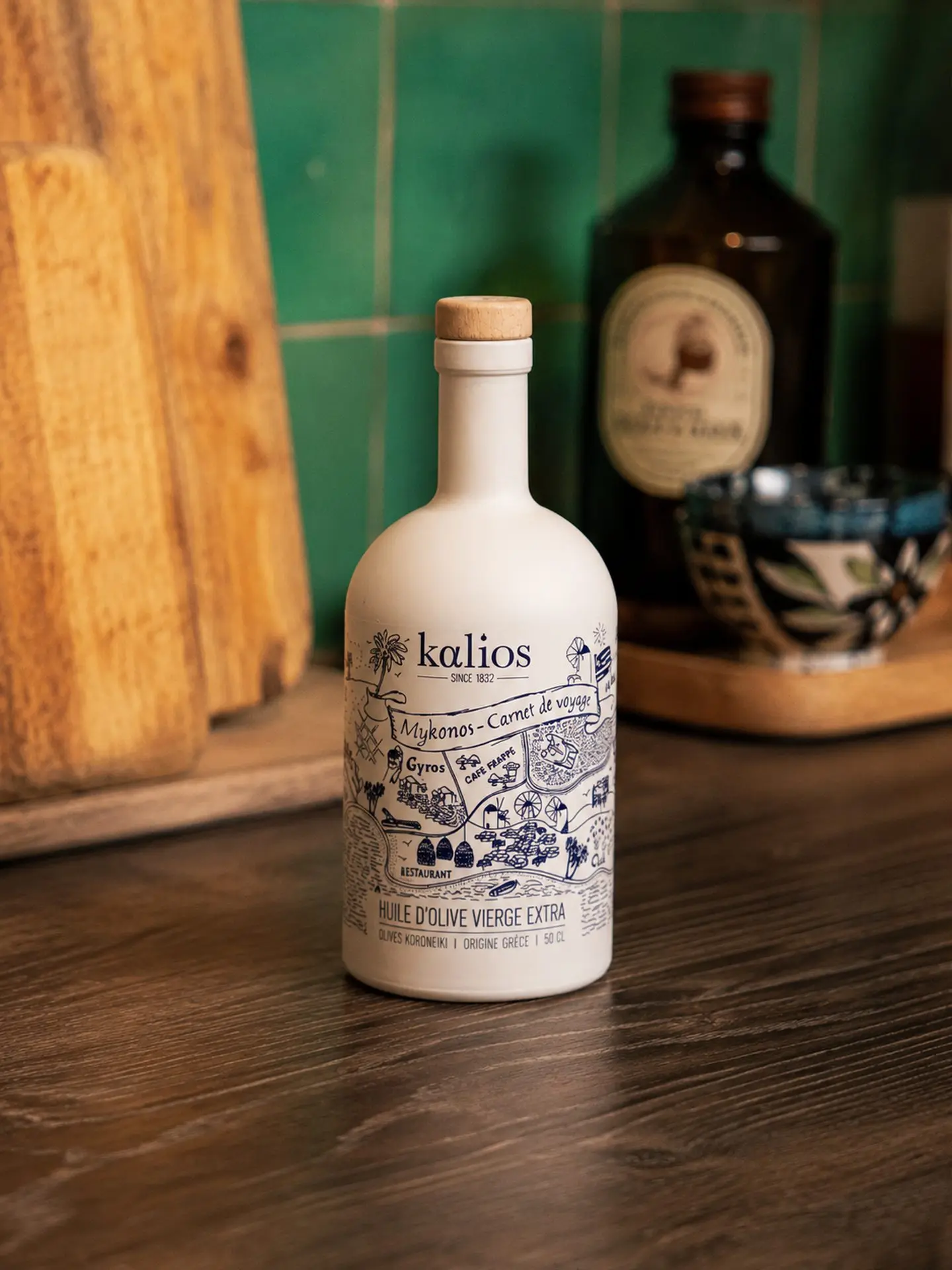 Huile d'olive Vierge extra MYKONOS KALIOS - Mode de Biche