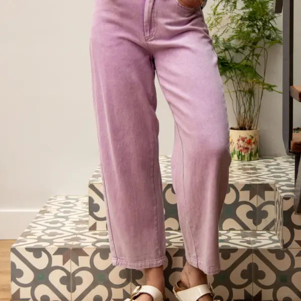 Image illustrative de l'article "Pantalon jean violet SAN JOSE"