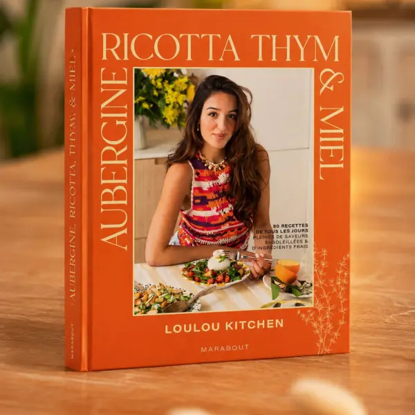 Image illustrative de l'article "Livre recette Aubergine, Ricotta, Thym & Miel"