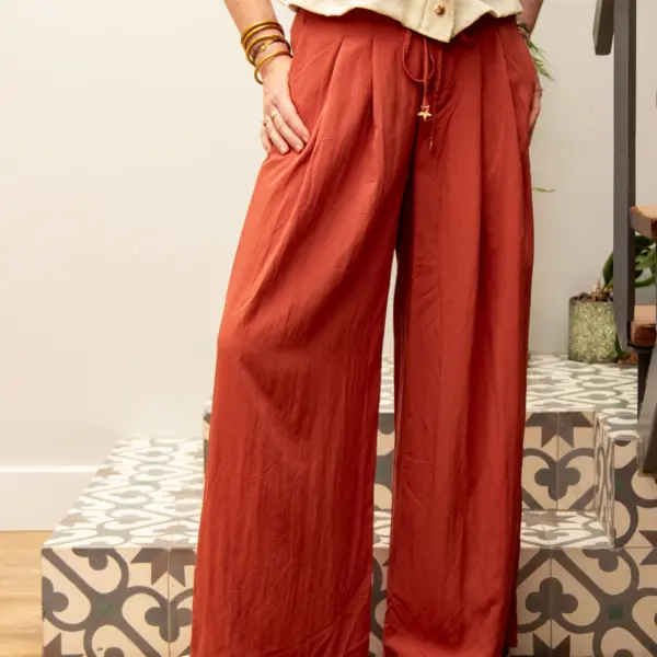 Image illustrative de l'article "Pantalon terracota NEROLI"