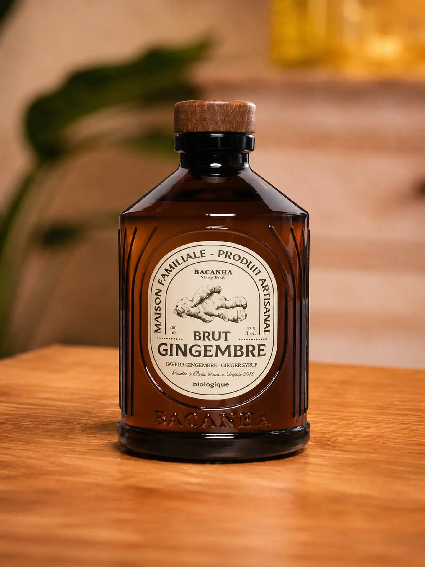 Sirop de gingembre BACANHA - Mode de Biche