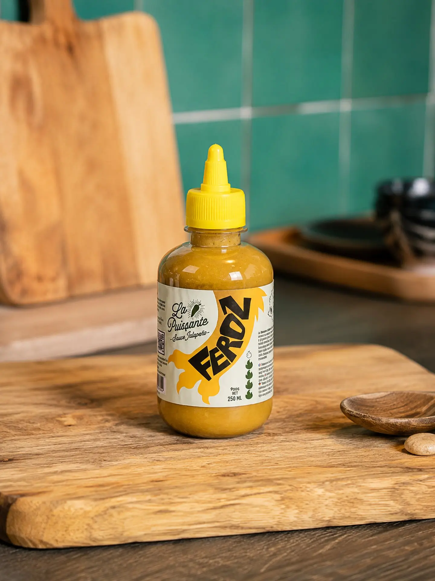 Sauce pimentée La Puissante LA COOPERATIVA - Mode de Biche